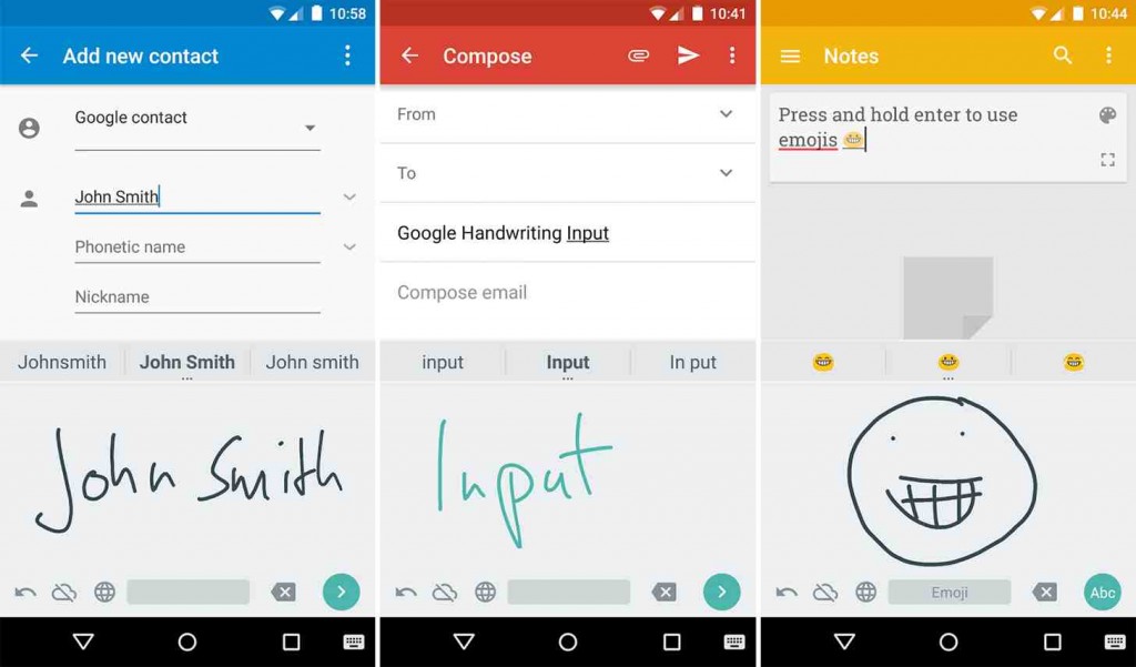 Google Introduces New Handwriting App Google Handwriting Input