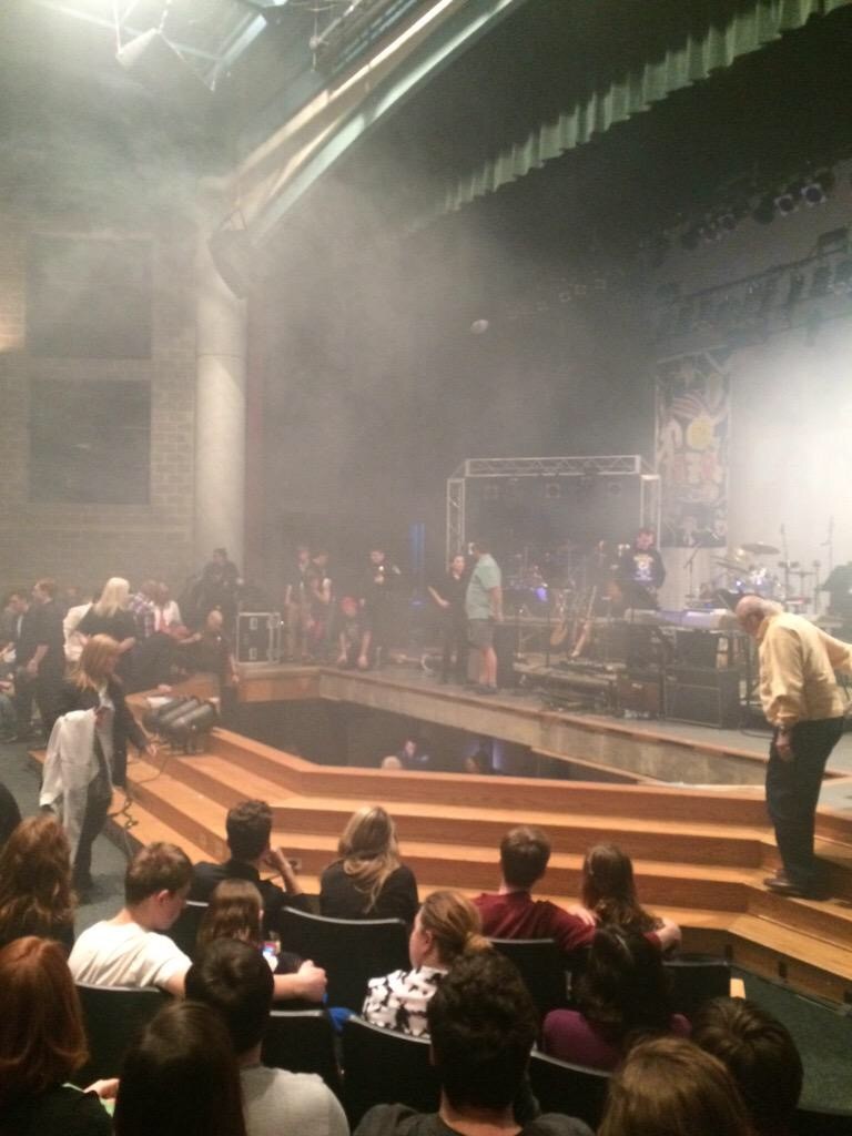 Over 12 People Hurt After Stage Collapses At Westfield High School, Indiana