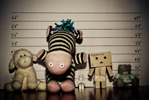 toys against the wall