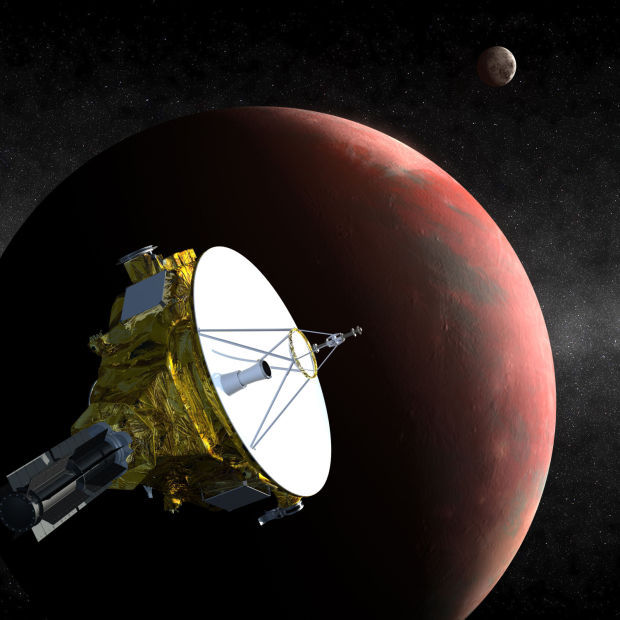 Pluto to be visited next month