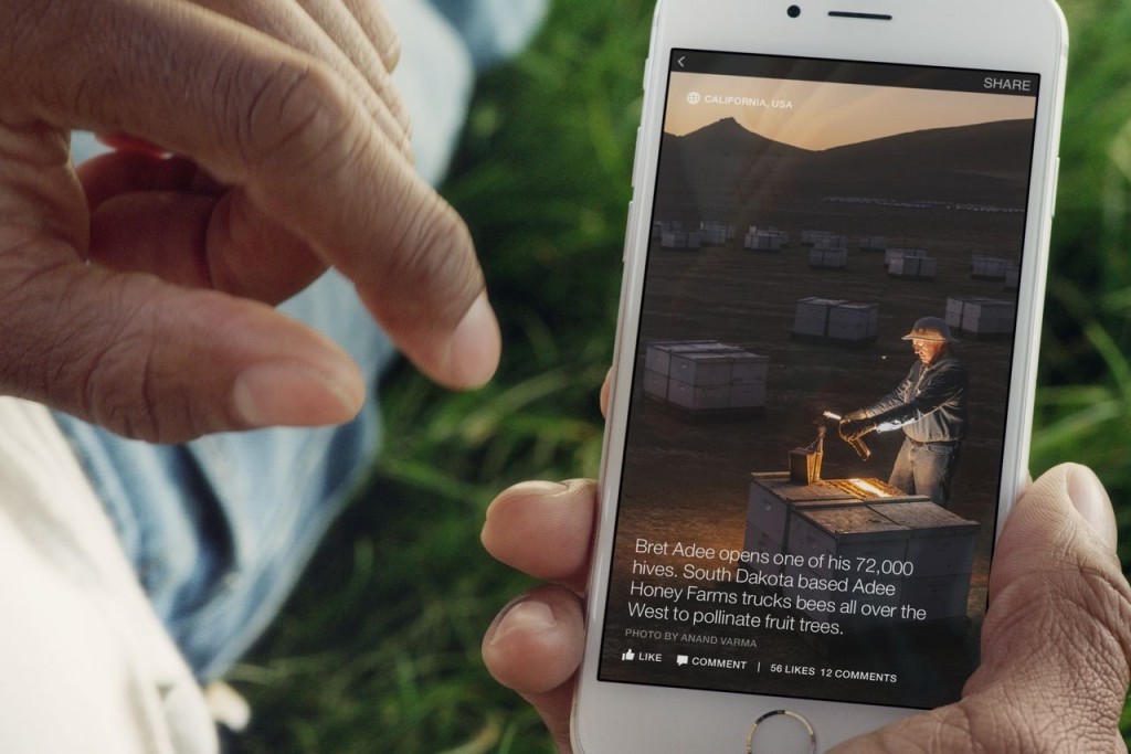 alt="Instant Articles on iPhone 6"
