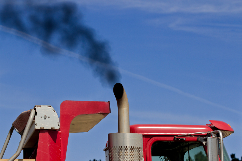 "tractor exhaust co2 emissions climate change"
