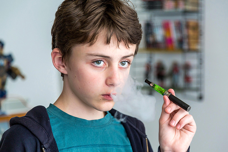 "teen vaping smoking e-cigarette cigarette tobacco"