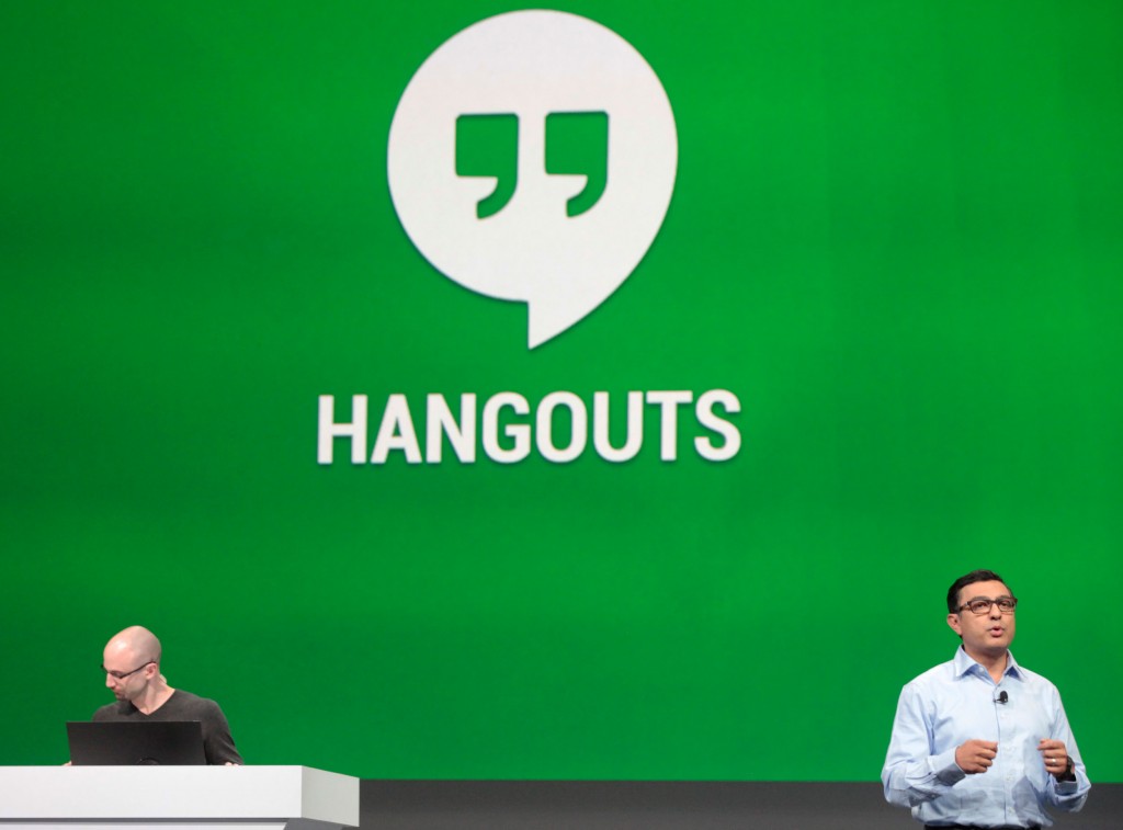 "Hangouts gets its own website"