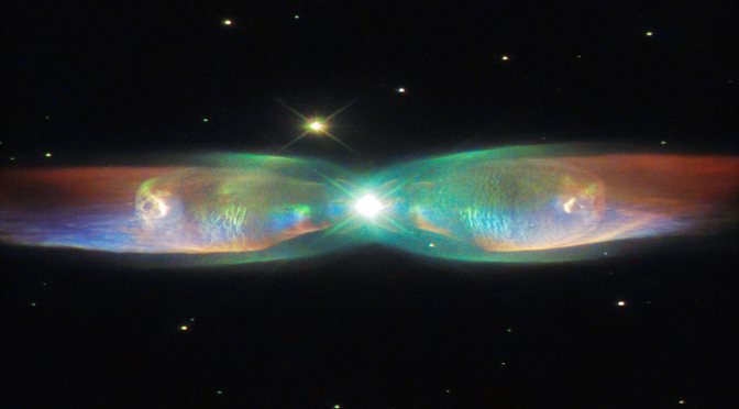 "Hubble Space Paparazzo Has Captured Image of Unusual 'Cosmic Butterfly"
