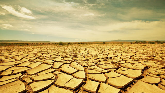 alt="Dried Land Affected by Drought"