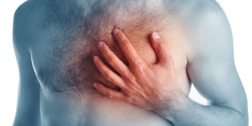 "male breast cancer patients undergo double mastectomies"