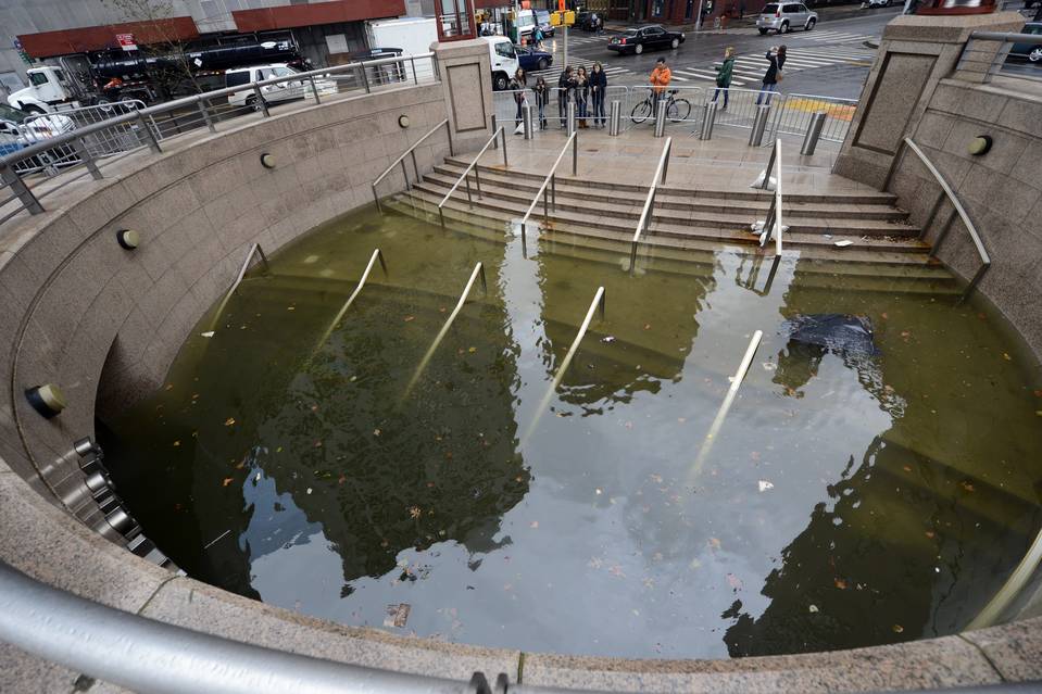 "new york at risk of frequent floods"