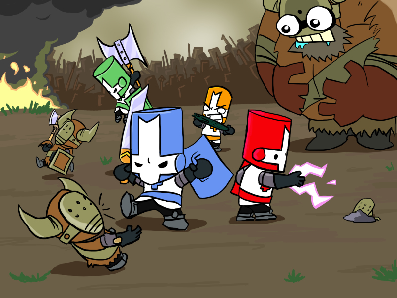 "castle crashers revamped for xbox one"