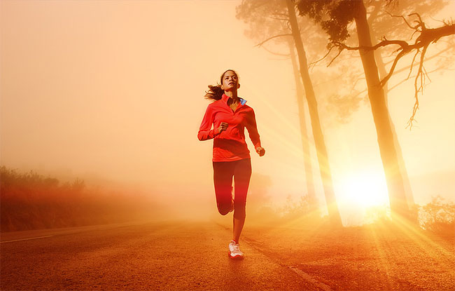 Runner's high is the 'feel good' effect of a long run.