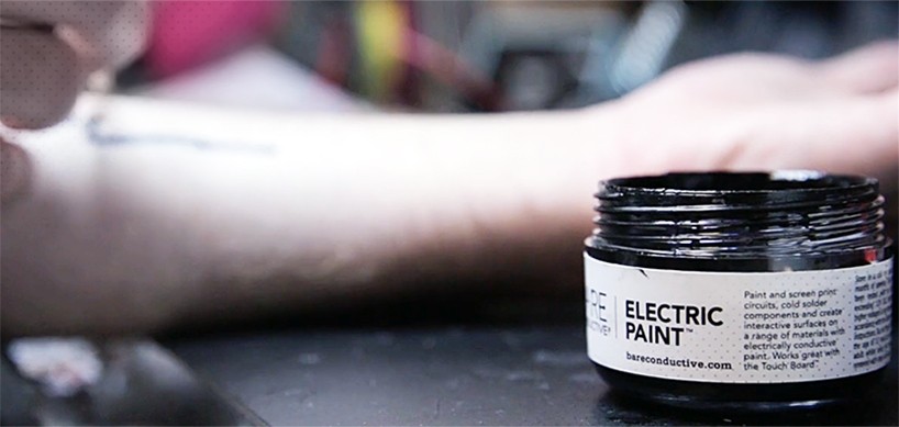 alt-"Electric Paint used for High-tech Tattoo"