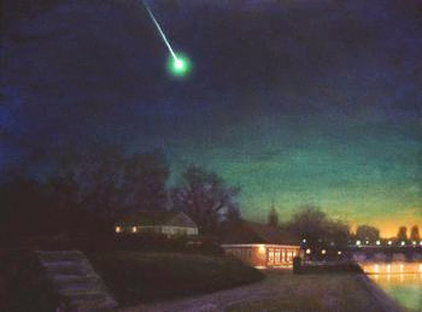 "meteor fireball in Georgia"