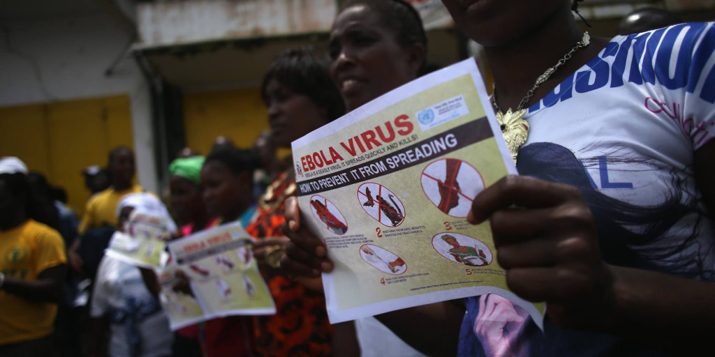 "Ebola affects Liberia"