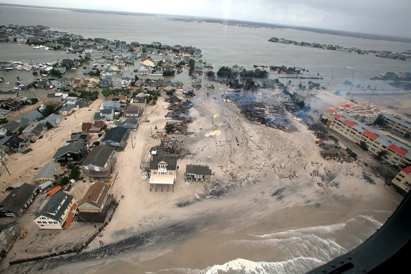 The damages caused by Hurricane Sandy