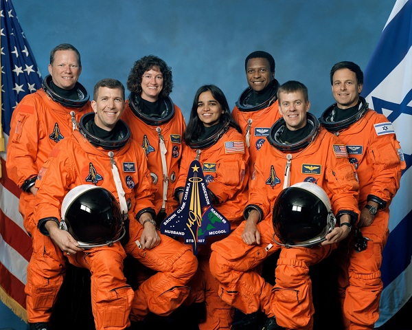 A team of astronauts