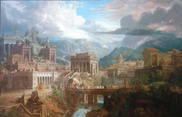 An ancient Greek city