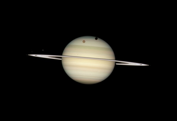 Ringed planet Saturn