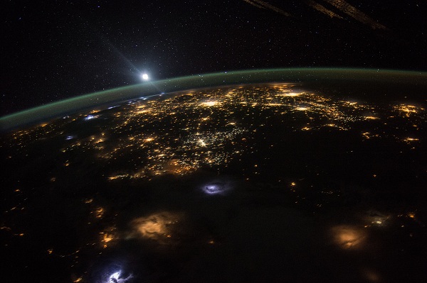 Earth captured form the ISS