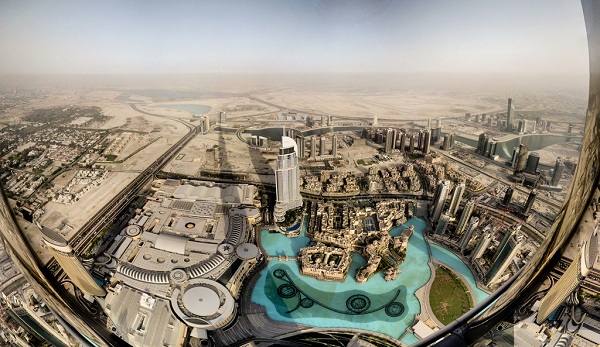 The city of Dubai