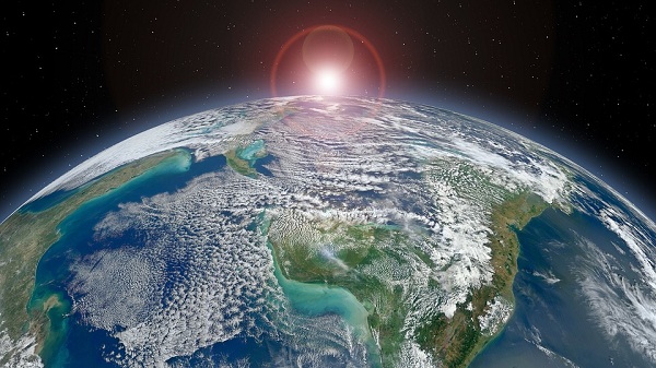 An illustration of planet Earth