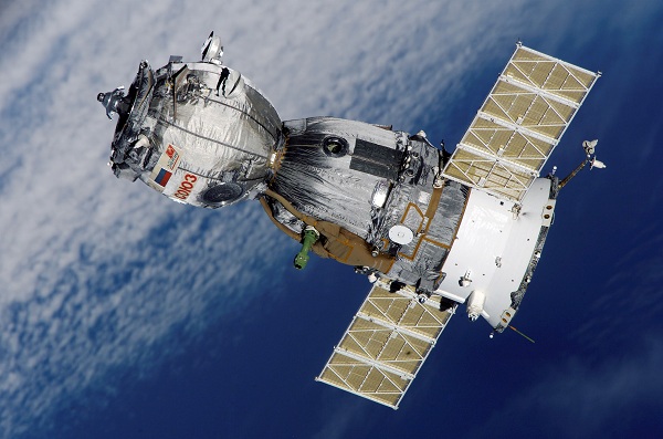 A Soyuz spacecraft