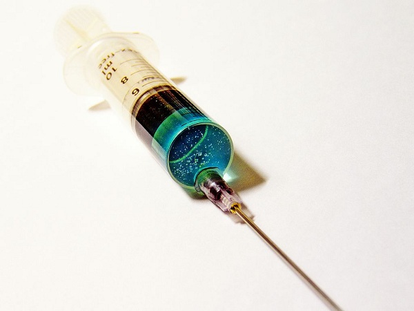 A syringe
