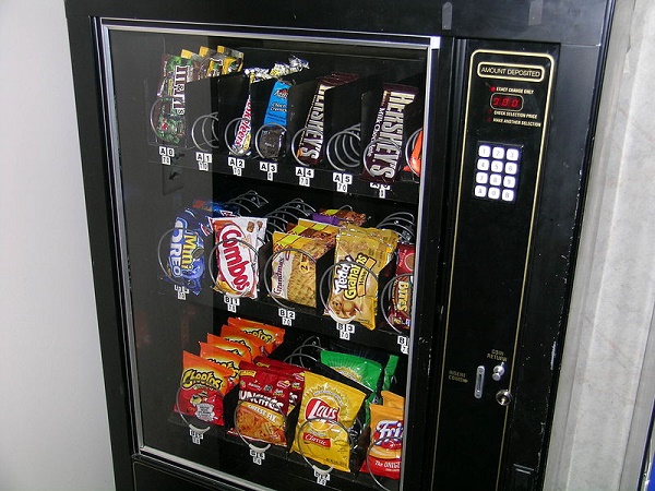 healthier choices vending machine